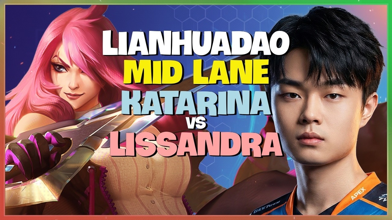 Rank 1 Katarina : His DEVASTATING Combo is TEARING APART Master Elo Mid Lane