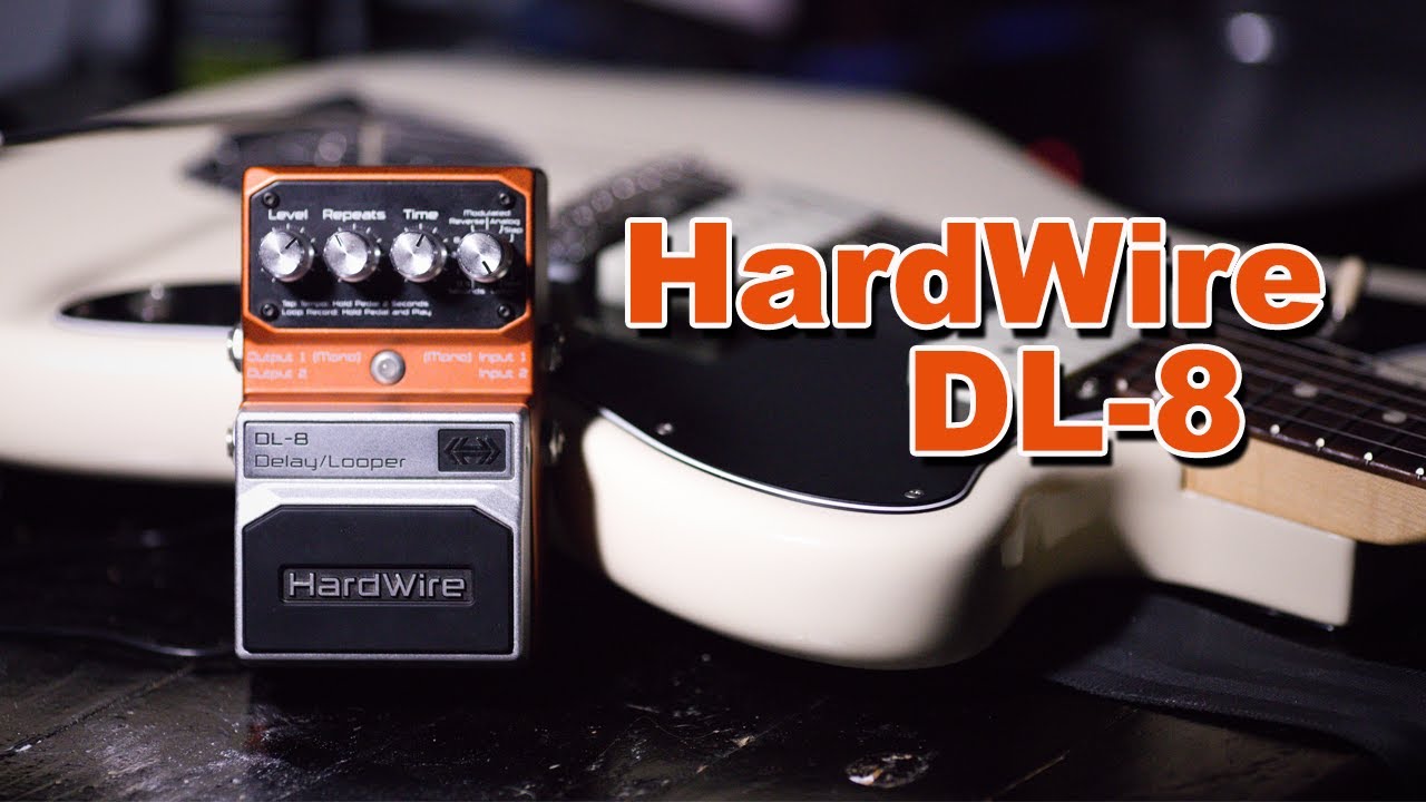 Digitech Hardwire DL-8 Delay &mdash; готовы к использованию и снова в деле