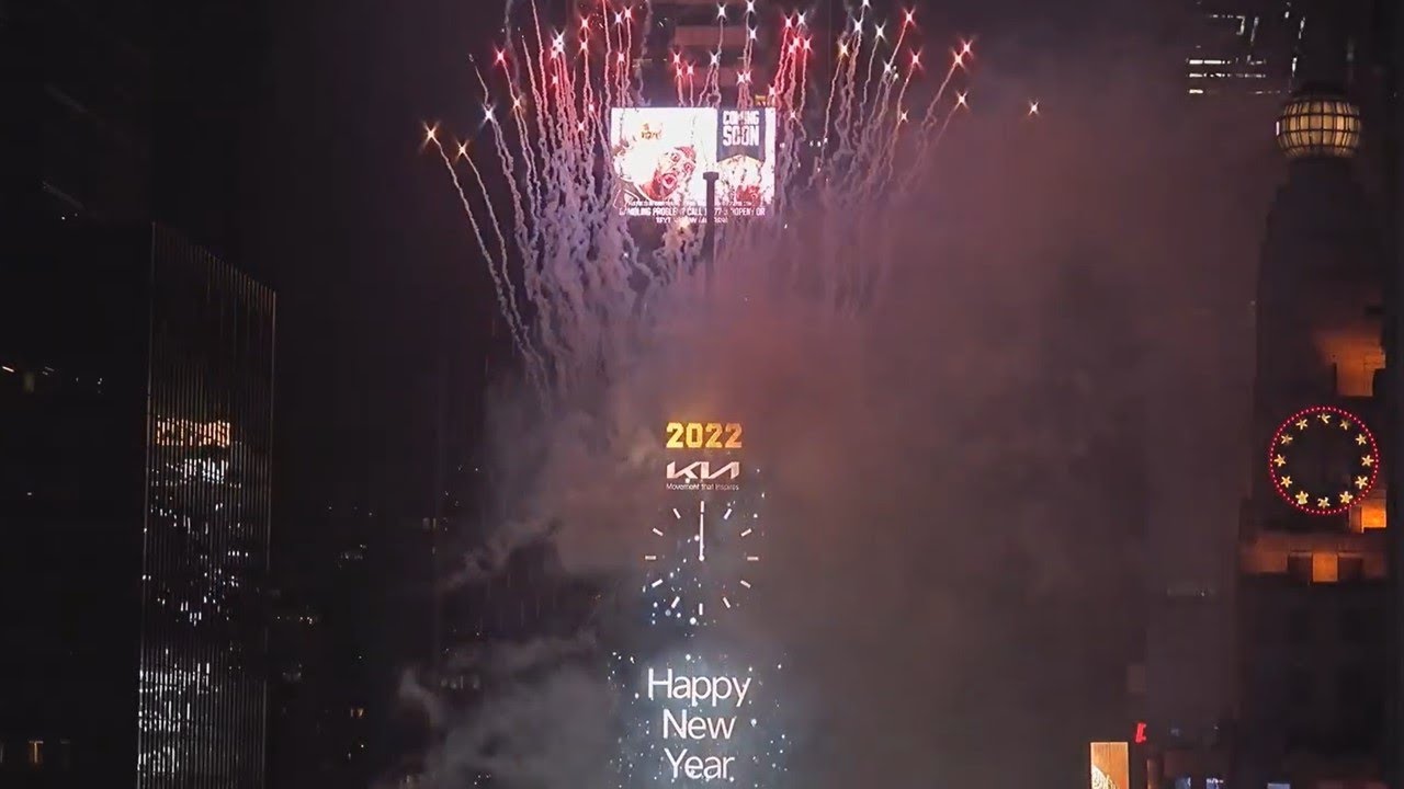 New Year's Fireworks, 2022. Around the world with EarthCam