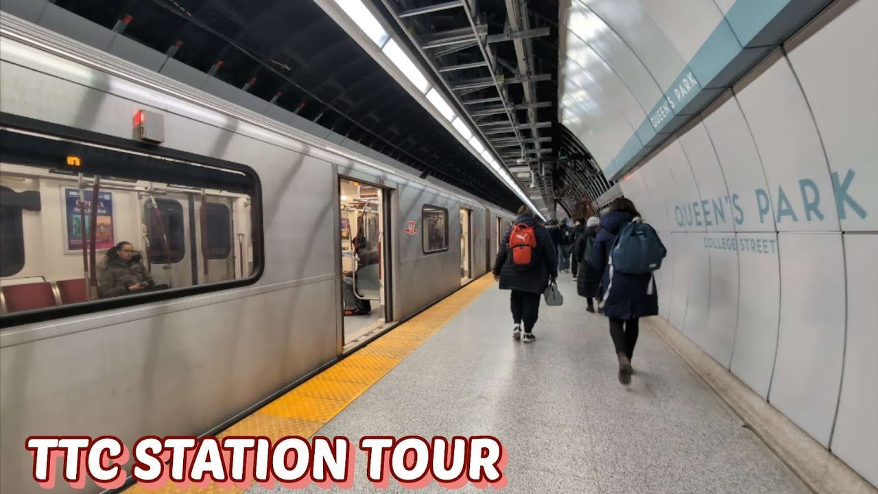 TTC Queen's Park Subway Station Tour 