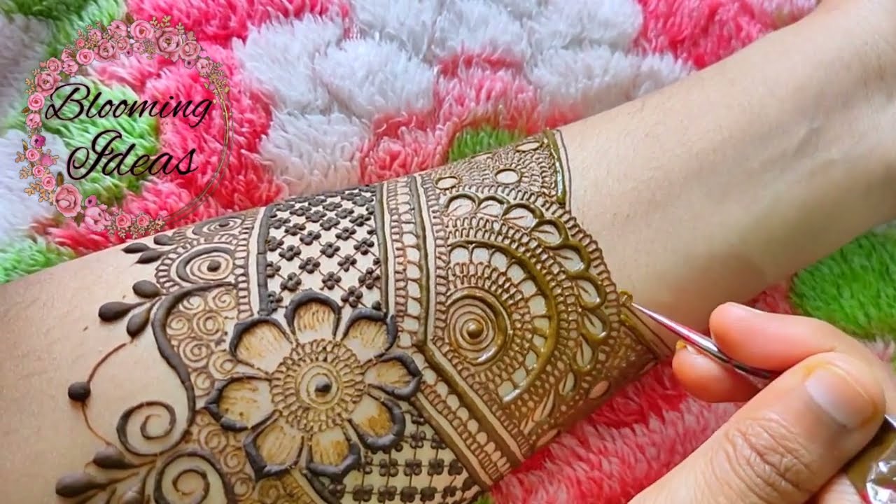 Gorgeous mehndi design || Bridal mehndi design || full hand mehndi design