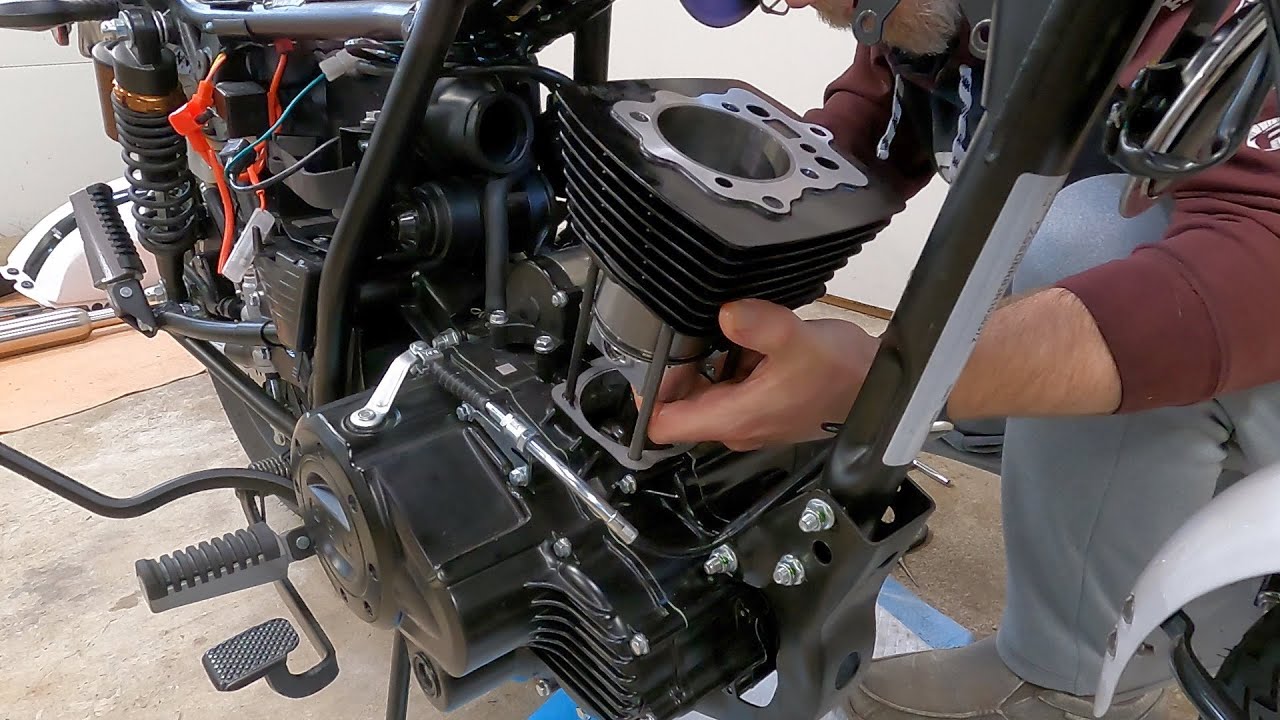 MotoCult Stage 4 Plus Performance Kit Install on CSC SG250