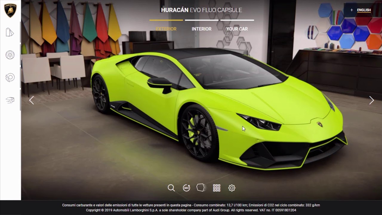 Lamborghini Huracán EVO Fluo Capsule | Car Configurator**Special Huracán**