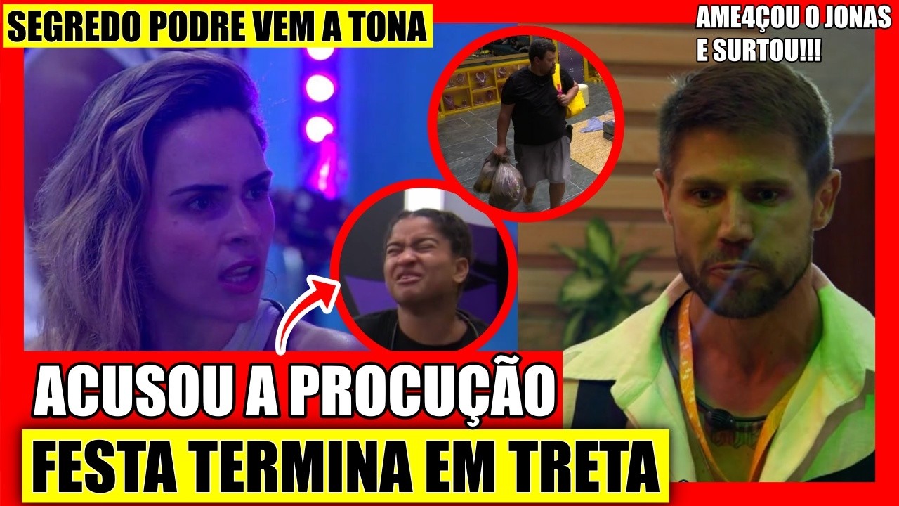 🔥ATITUDE CHOCOU BABU TROCA DE QUARTO, ANA PAULA DISCUTIU COM JONAS, MILENA SURTA E PRODUÇÃO INTERVÉM