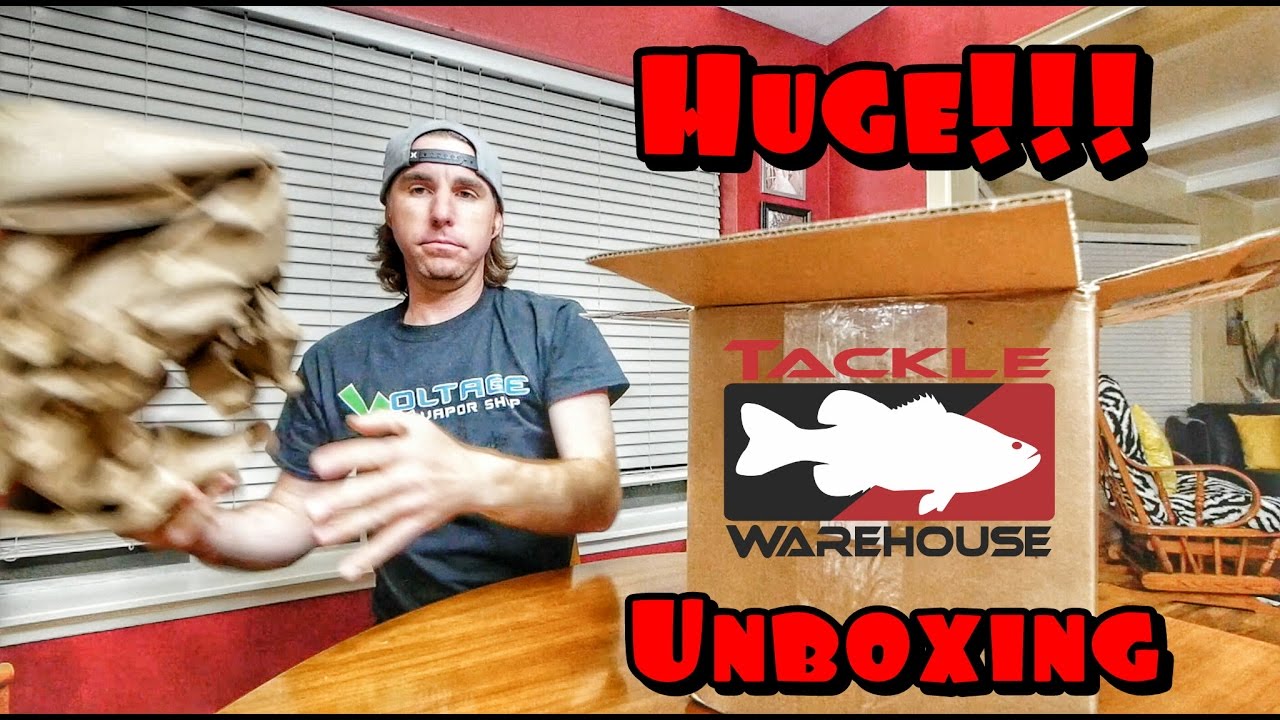 HUGE Tackle Warehouse Unboxing!