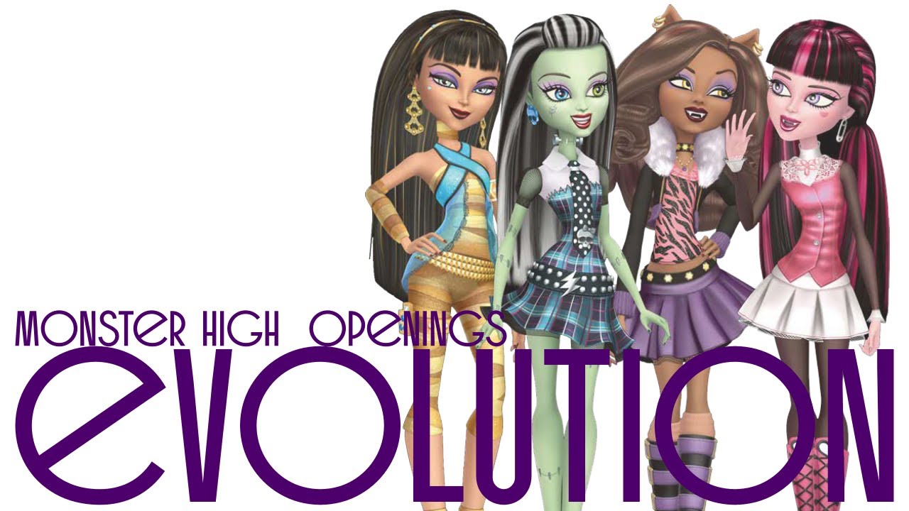 Evolution of Monster High in Openings