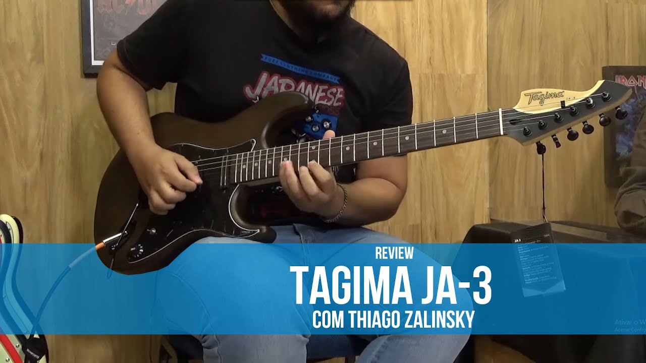 Review Guitarra Tagima JA-3 Juninho Afram Signature | Com Thiago Zalinsky