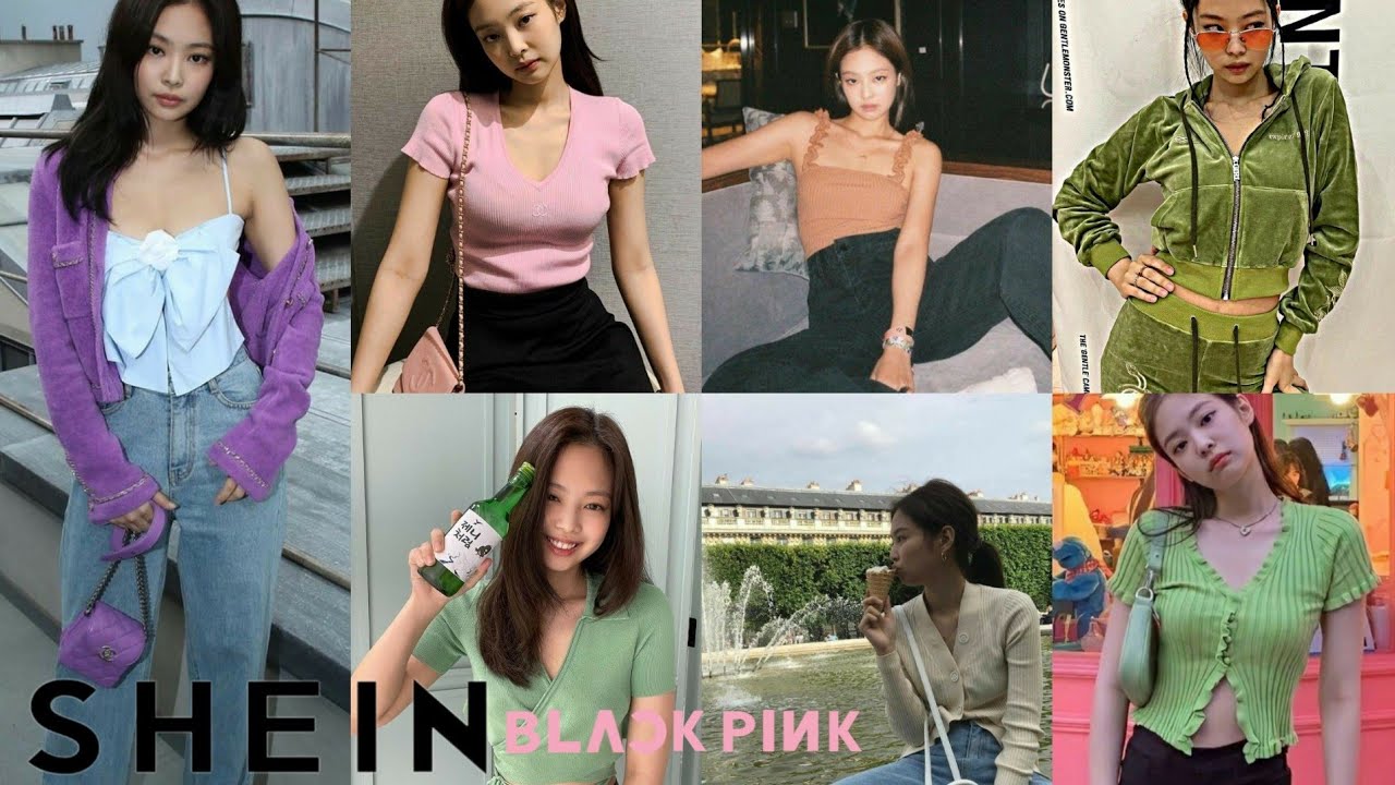 BLACKPINK jennie outfits from shein