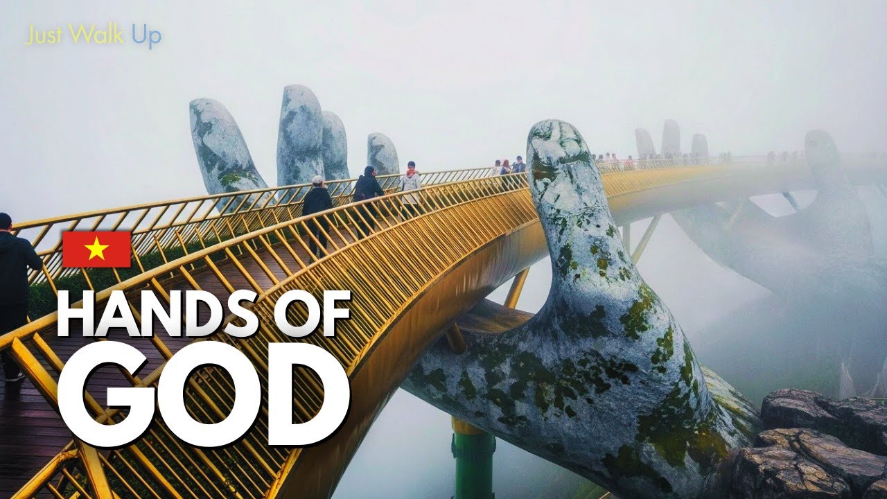 Ba Na Hills Walking Tour 4K 🇻🇳 (Part 2) | Golden Bridge & Cable Car | Da Nang Vietnam 2025