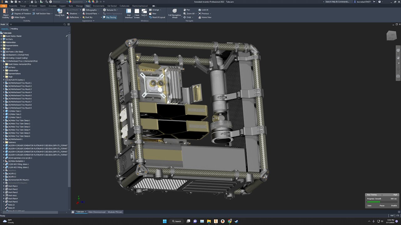 PSU CAD Timelapse