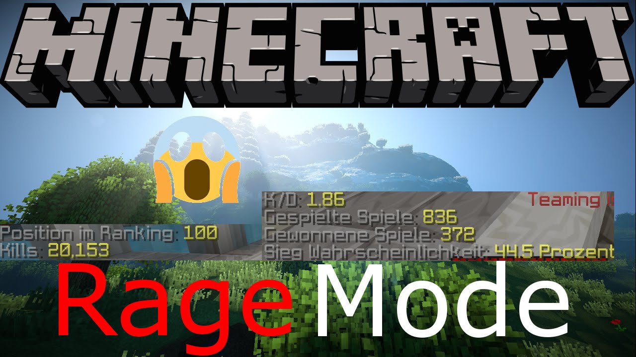 Endlich in den top 100?? | Lets play Minecraft Ragemode