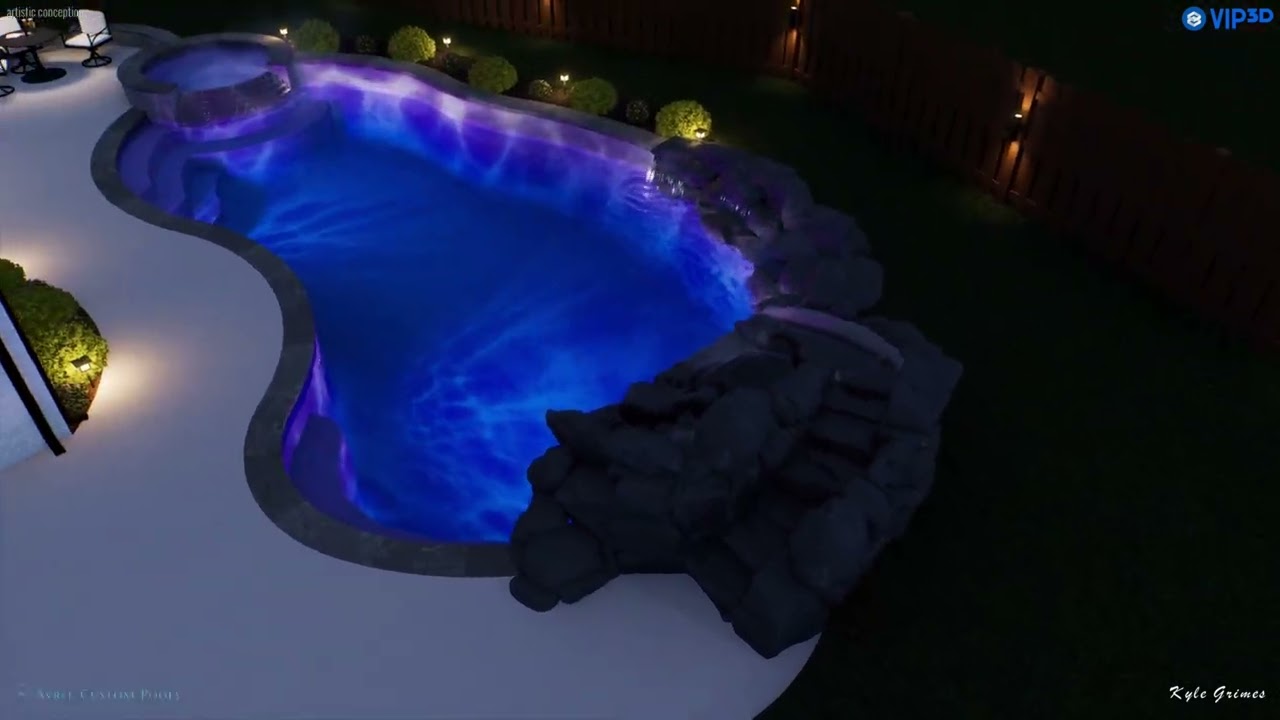 Myher Family Backyard Oasis - Professionally Designed by Kyle Grimes