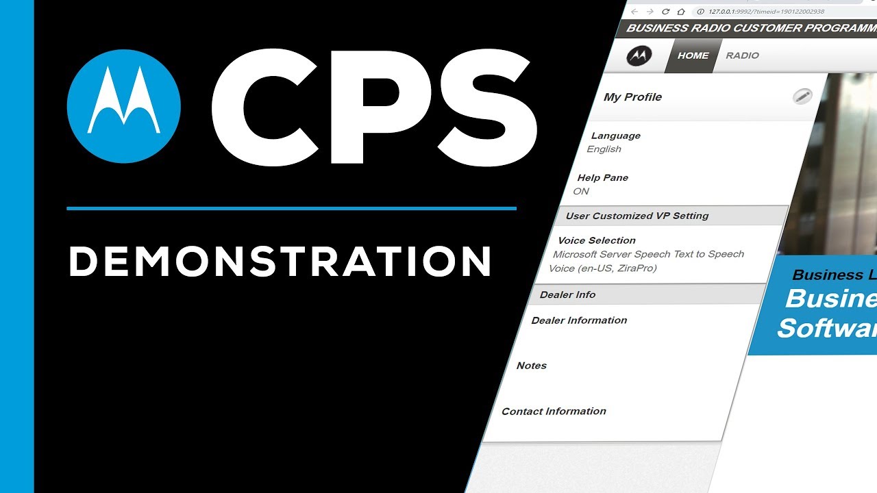 Программное обеспечение Motorola CPS — пошаговое руководство и руководство