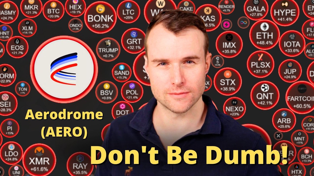 The RISKY Aerodrome Bet... ⚠ Aero Crypto Token Analysis