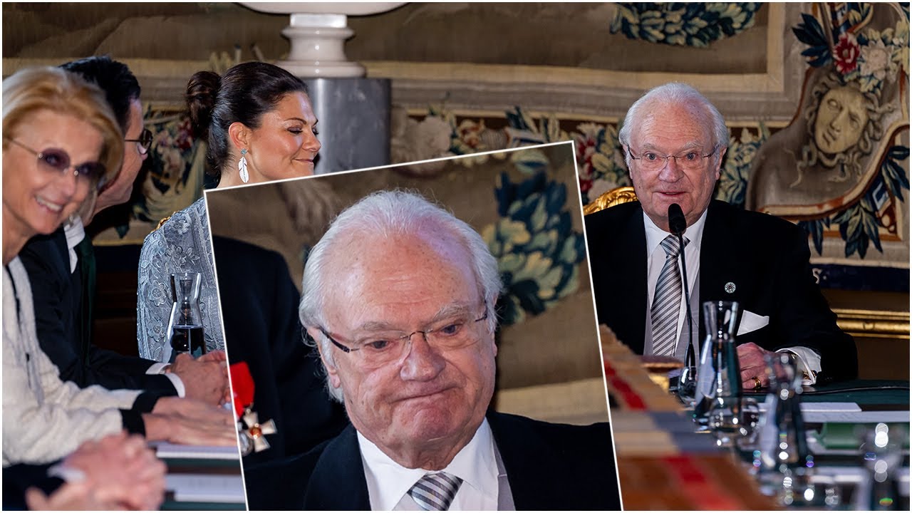King Carl Gustaf said the wrong name - hear the double misstake here