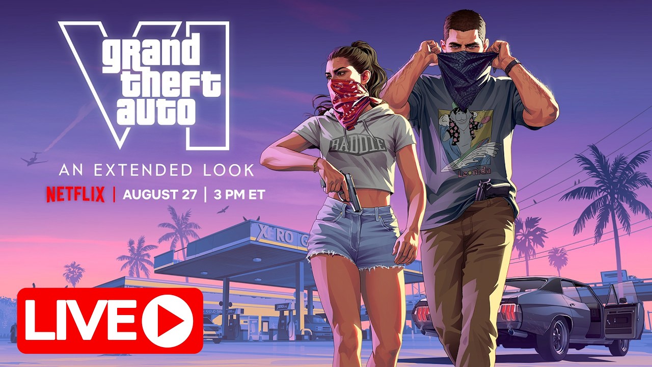 GTA 6 - Netflix Extended Look LIVE REACTION & Breakdown! (Trailer 3)