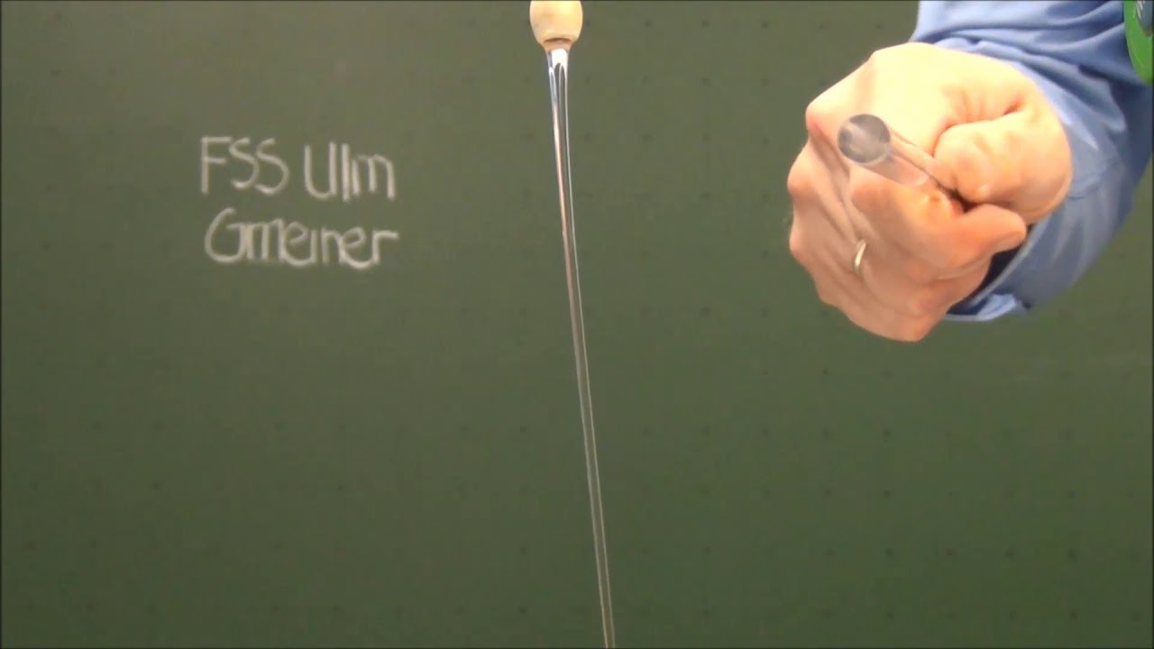 Elektrostatik 14: Wasserstrahlanziehung