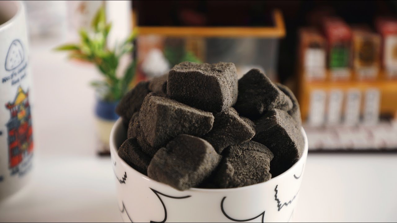 黑芝麻北海道牛乳麻薯 | Black Sesame Hokkaido Milk Mochi