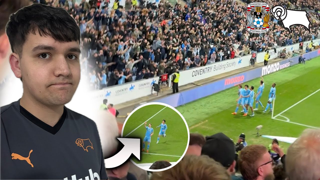 Coventry WIN It Late&hellip; | COVENTRY CITY 3-2 DERBY COUNTY *vlog*