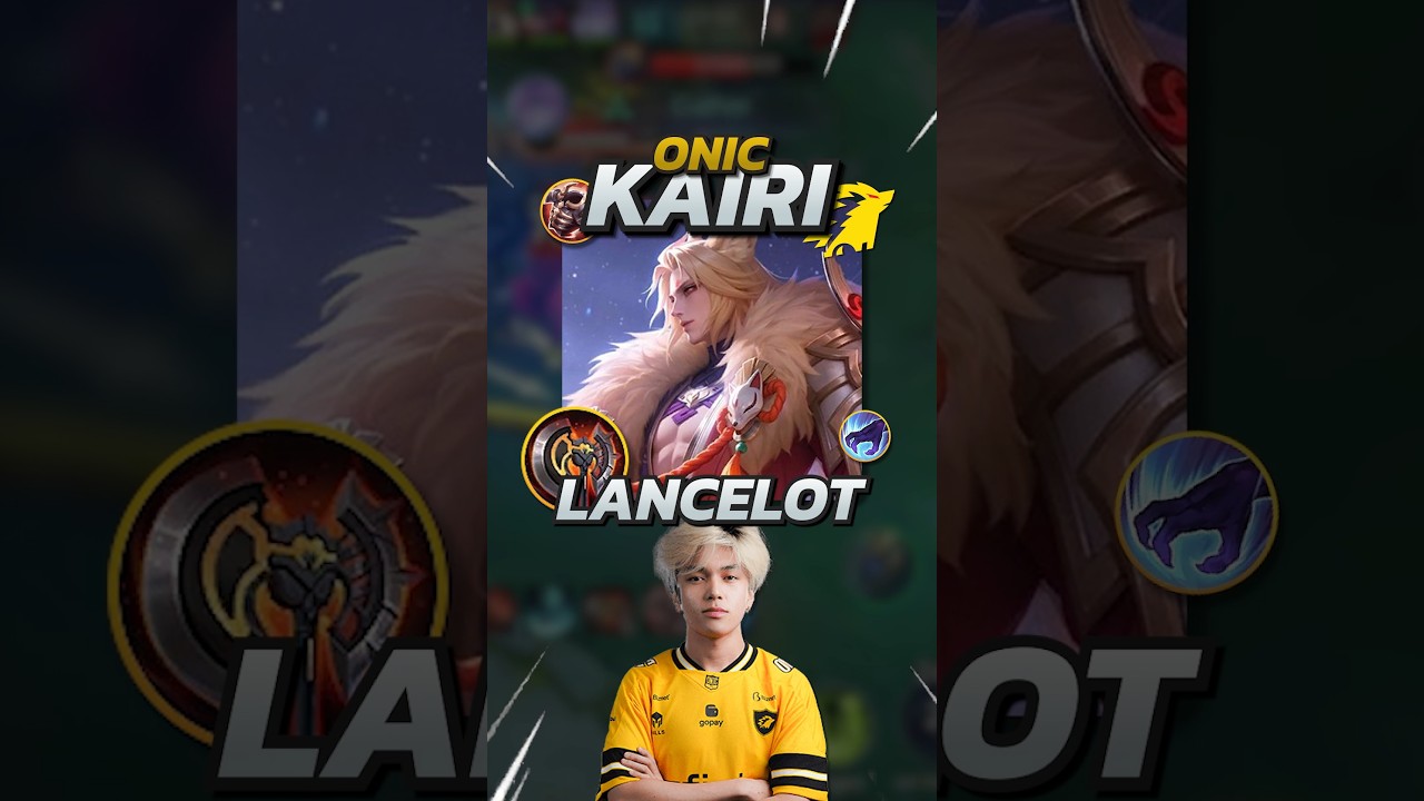 Сборка Onic Kairi Lancelot S37! Mobile Legends #mobilelegends #mlbb #gaming