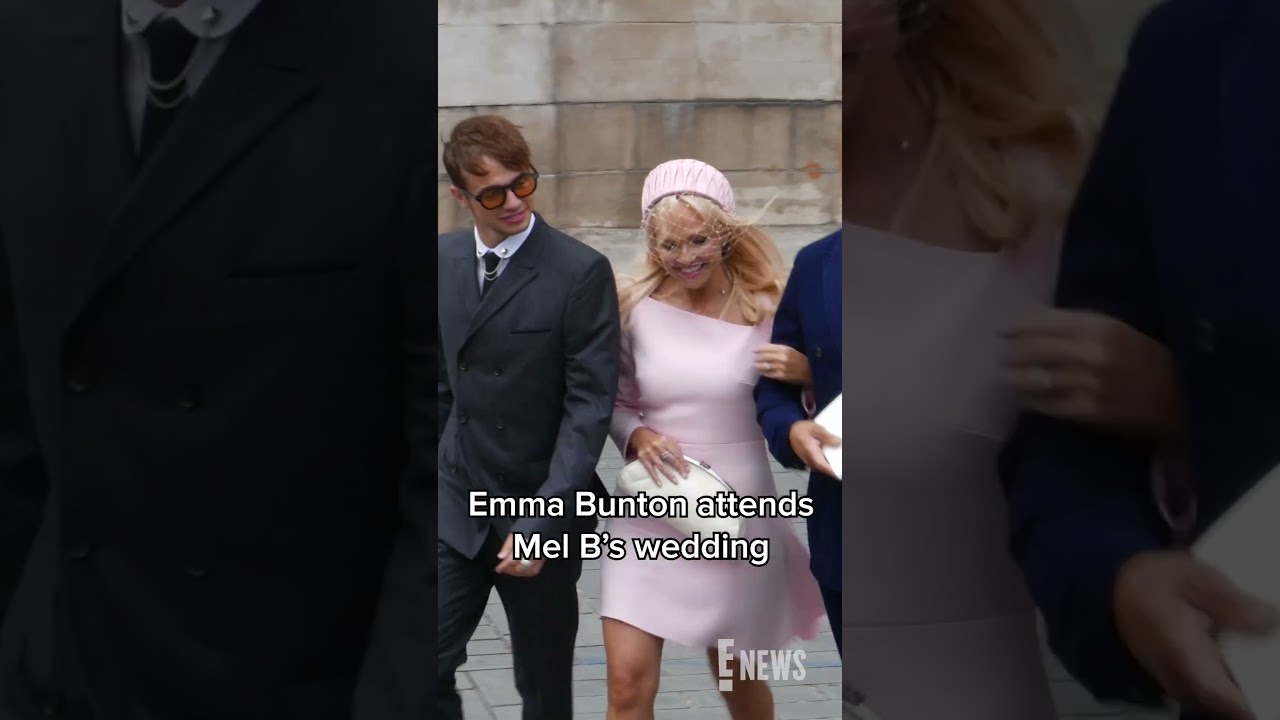 Emma Bunton Attends Mel B's Wedding