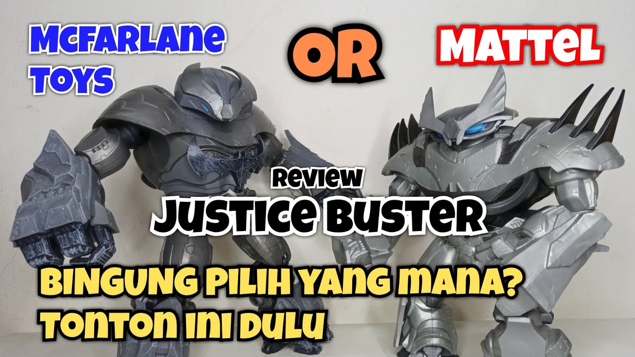Review Action Figure #157 MATTEL & MCFARLANE TOYS DC MULTIVERSE JUSTICE BUSTER BATMAN: ENDGAME