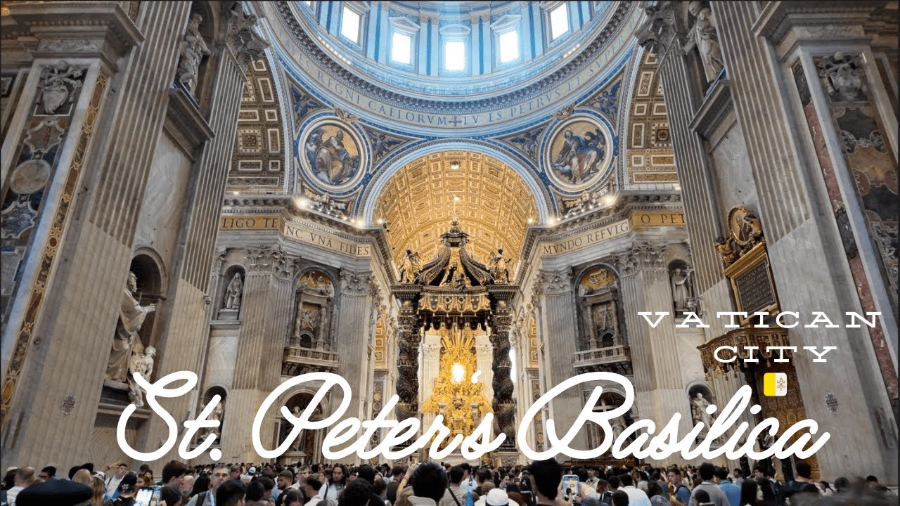 Inside St. Peter’s Basilica 🇻🇦 | Full 4K Tour During Jubilee of Youth 2025