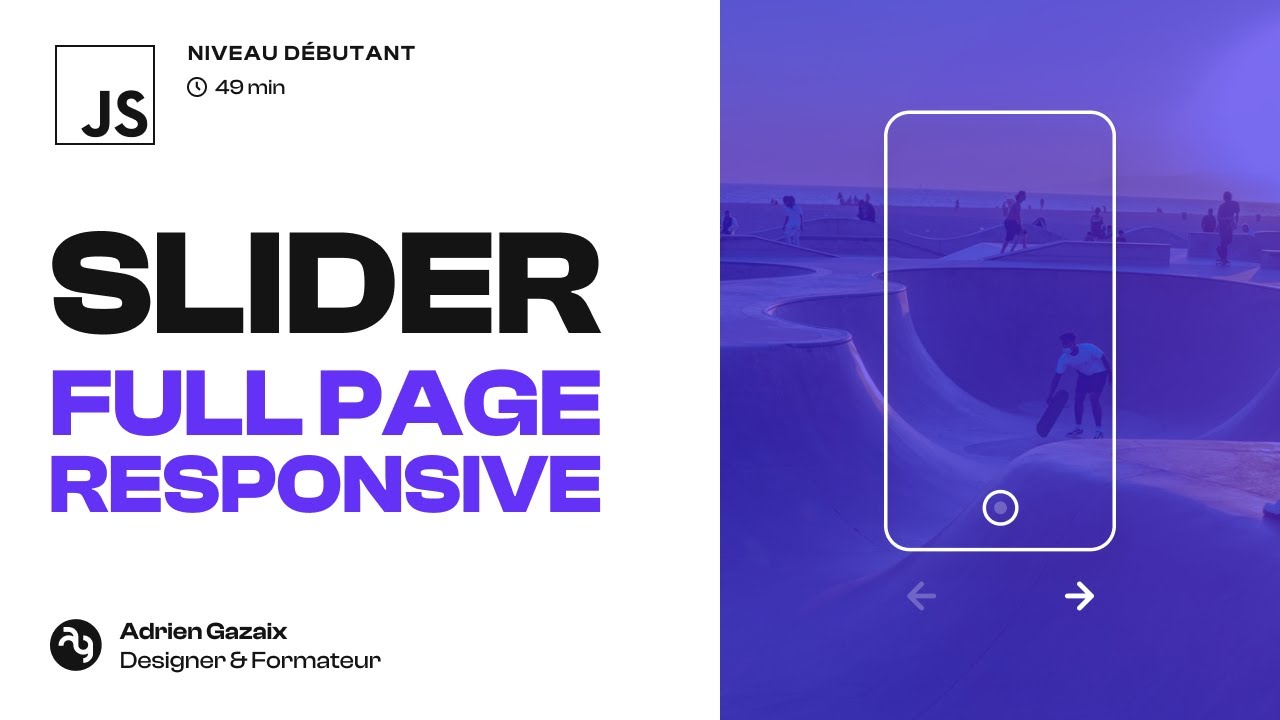 Créer un Slider Responsive en Fullpage avec Swiper et jQuery