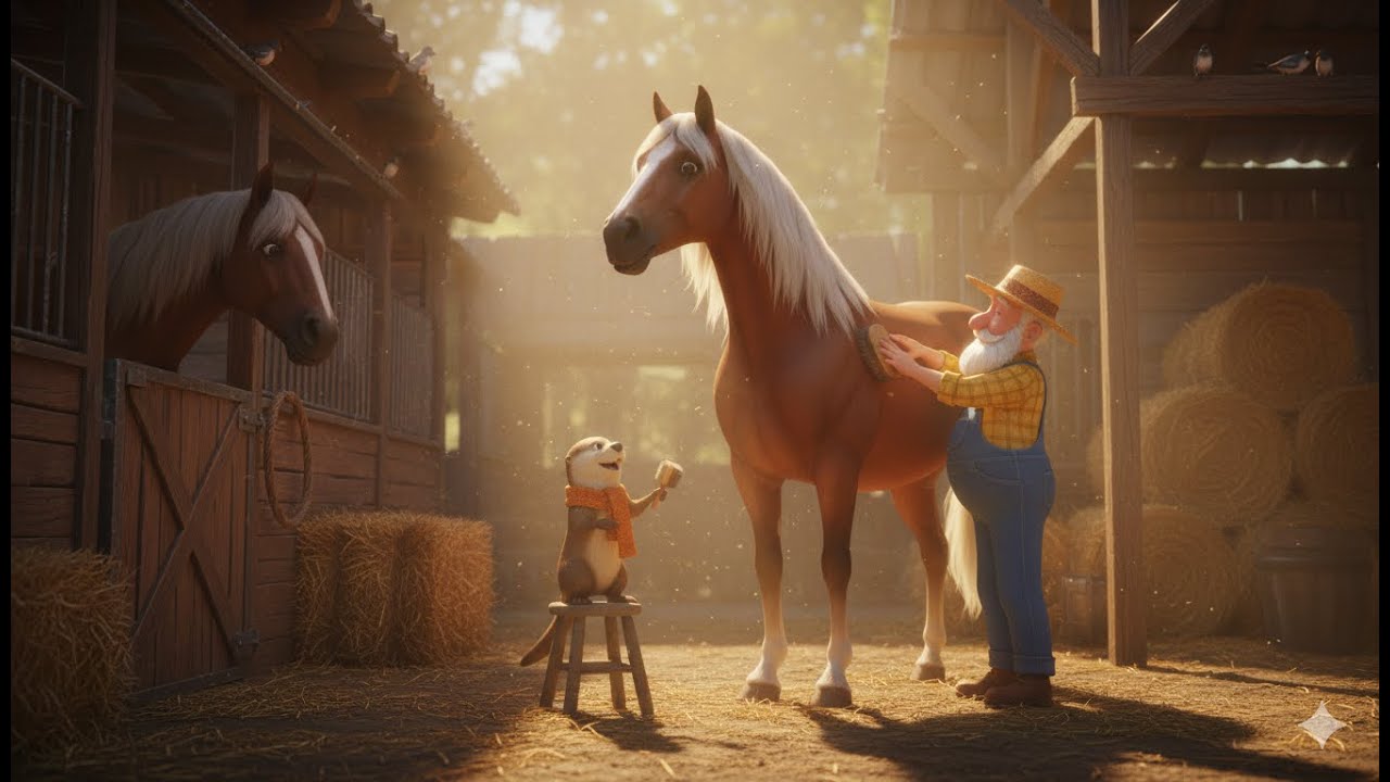 Sing along with Old MacDonald and all his happy farm animals! 🐷🐮🐔