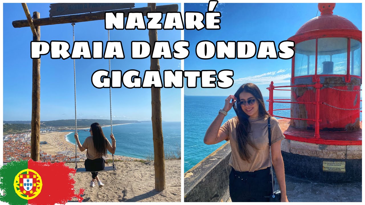 CONHEÇA UM POUCO DE NAZARÉ - PRAIA DAS ONDAS GIGANTES EM PORTUGAL 2021