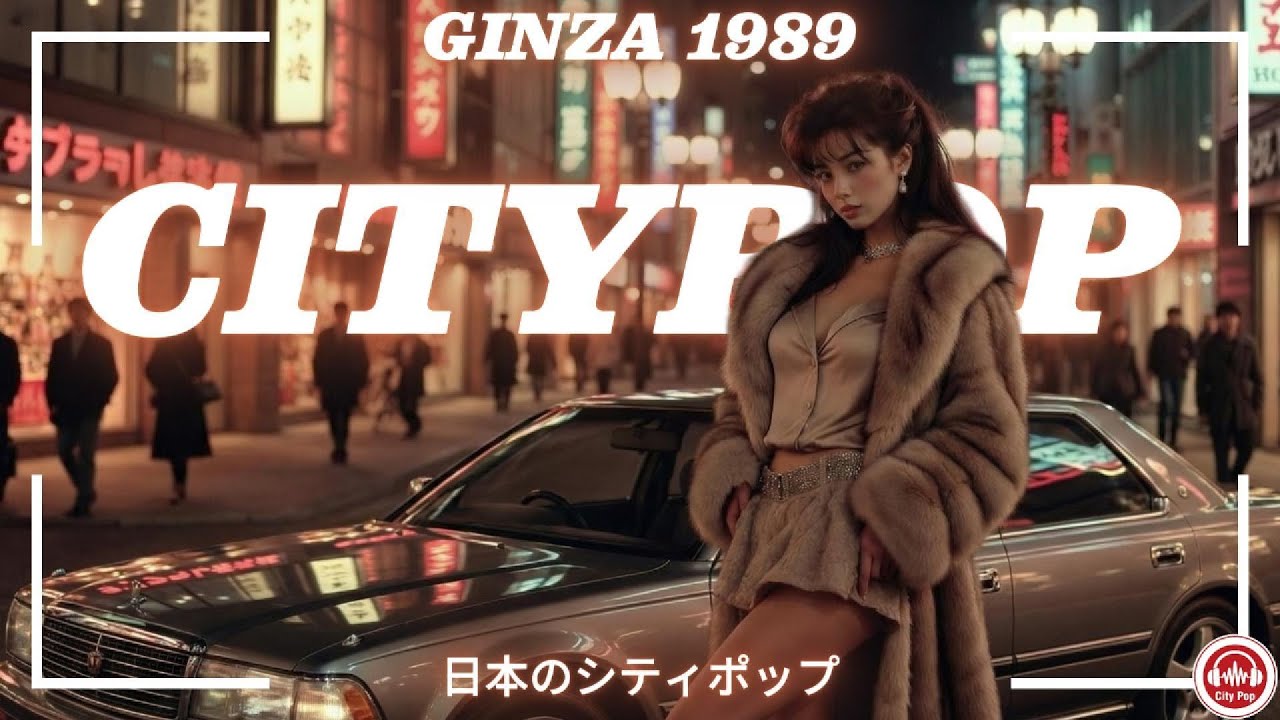 80s Japanese City Pop Playlist 📼 Ginza 1989 | 日本のシティポップ