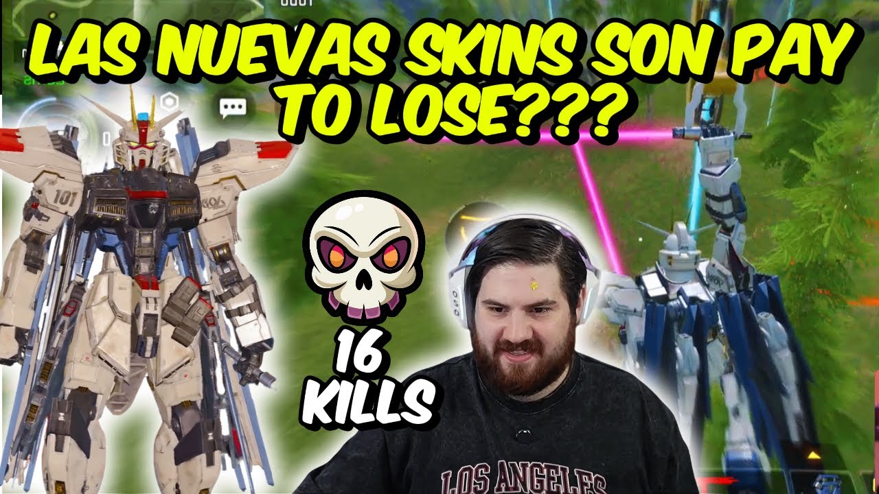 OSO PRUEBA LAS NUEVAS SKINS DE ROBOTS ENORMES - CALL FO DUTY MOBILE