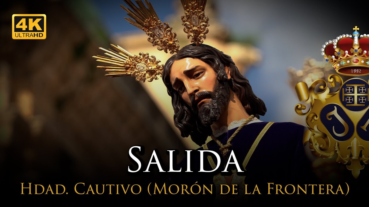 4K | SALIDA CAUTIVO MORÓN DE LA FRA. | DOMINGO DE RAMOS [Banda Nazareno Arahal] 2025
