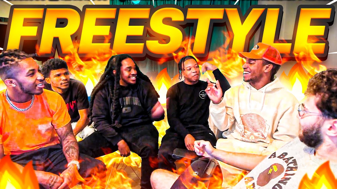 Adin Ross, DDG, Poudii, & B-Lou Freestyle on Stream!! 🔥🔥