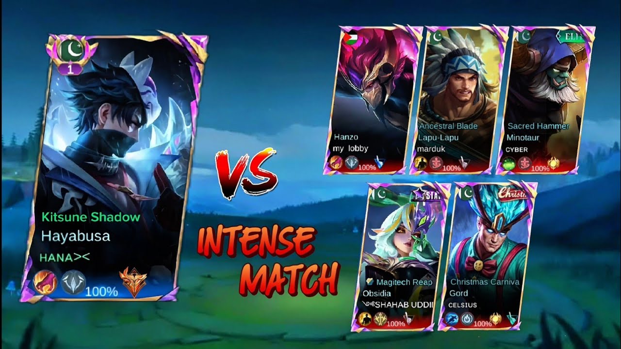 HAYABUSA vs IMMORTAL Players in SOLO Rank🔥 | &ldquo;Can We Win?&rdquo; | MLBB