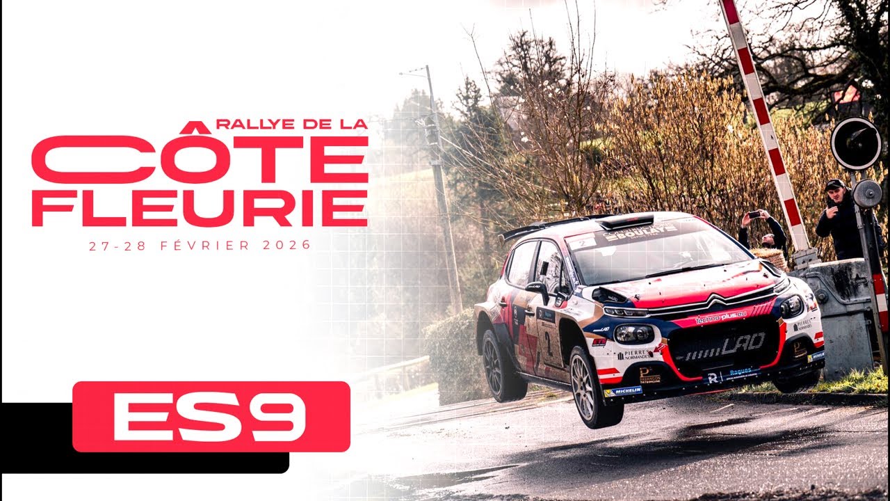 🔴 #LIVE - RALLYE CÔTE FLEURIE 2026 - ES9
