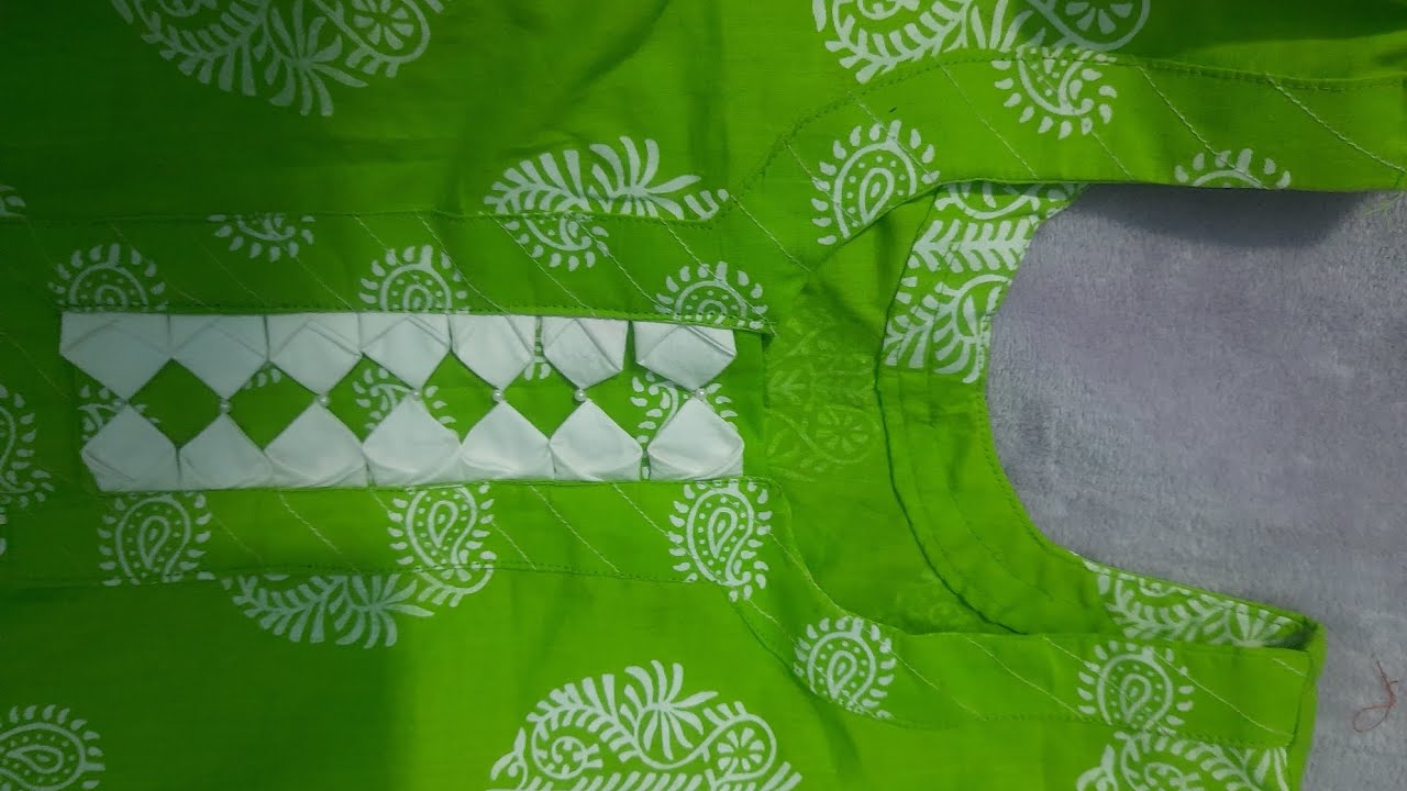 Gale ka design // very beautiful // easy to make // tutorial // suit neck design 