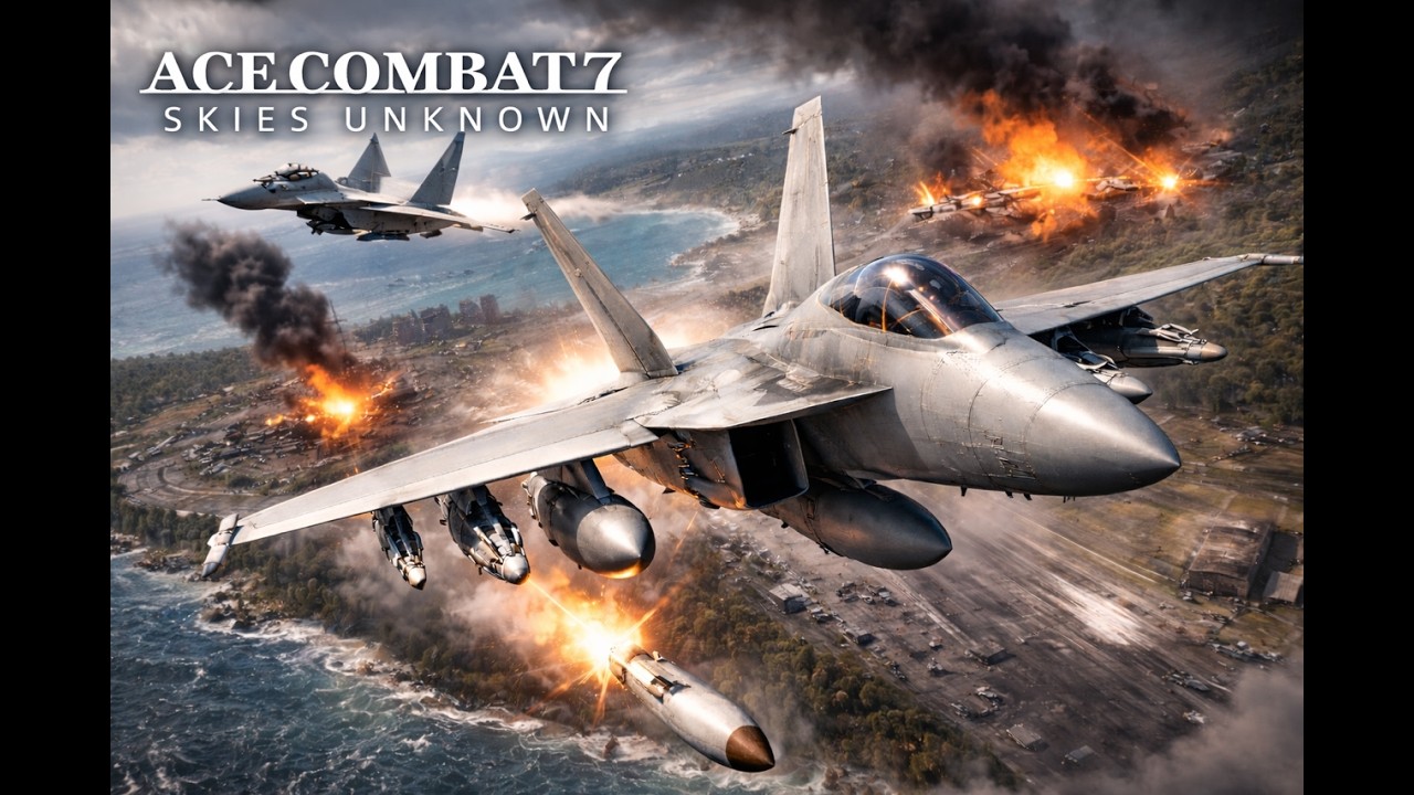 ACE COMBAT 7: SKIES UNKNOWN. Mission 5. 444 (PS5)