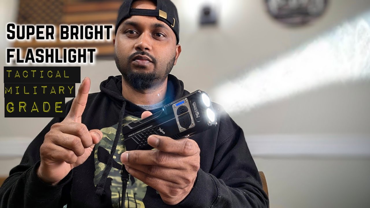 Super Bright Flashlight ' WARSUN X609 Robotic Flashlight