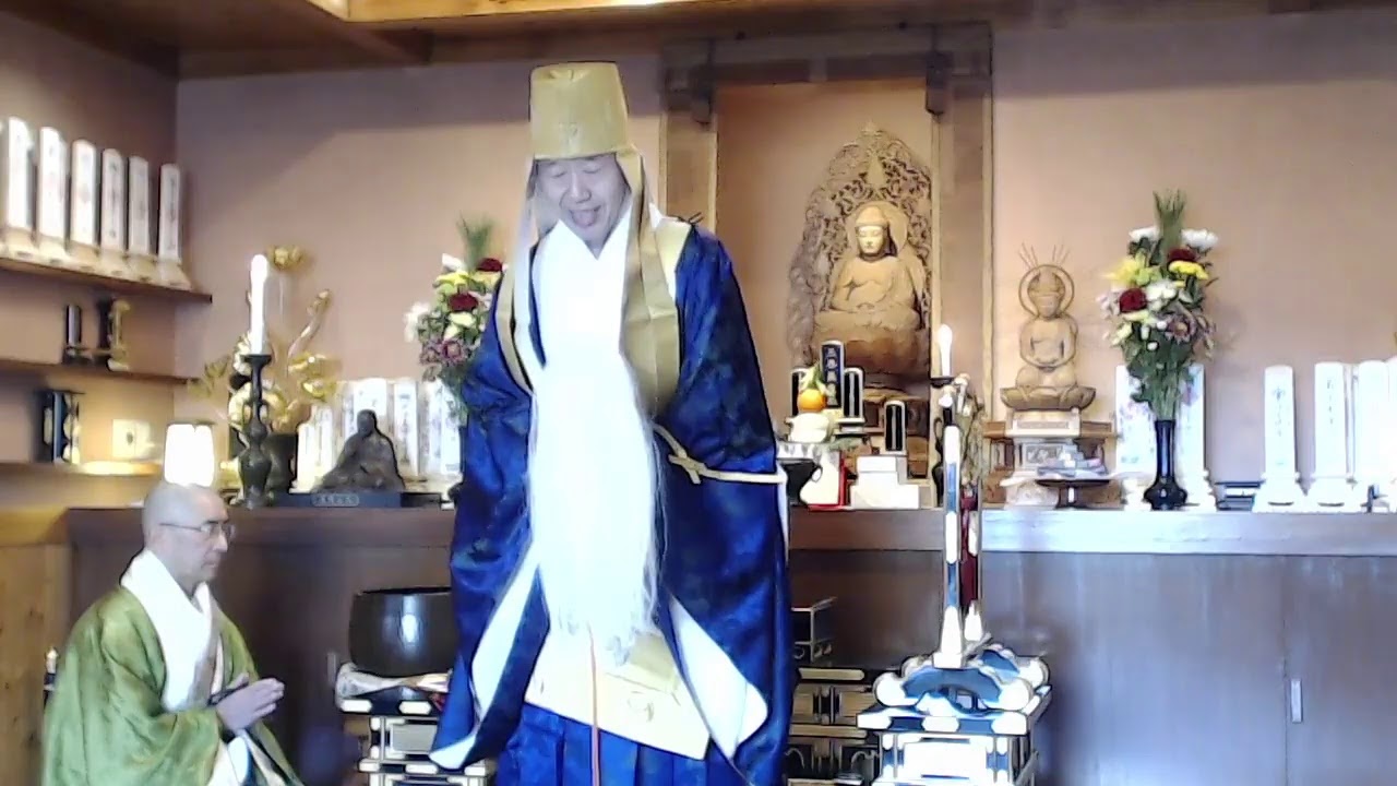 令和3年元旦修正会 (New year OTSUTOME - SHUSHO-E)