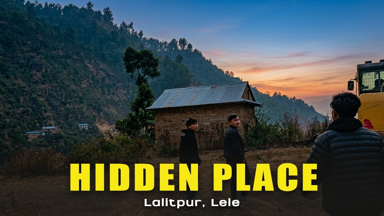 Ride to Lele || A hidden place of Lalitpur || Barbeque in Wood with friends 🍗🥴 || RaeeIpsan