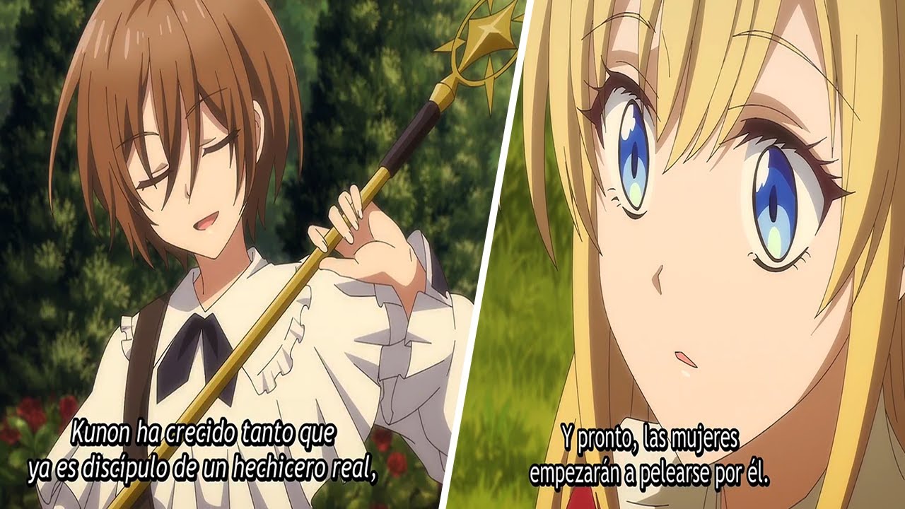 Cuando empiezas a volverte el mago mas fuerte y tu WAIFU se da cuenta que tendrás mas pretendientes