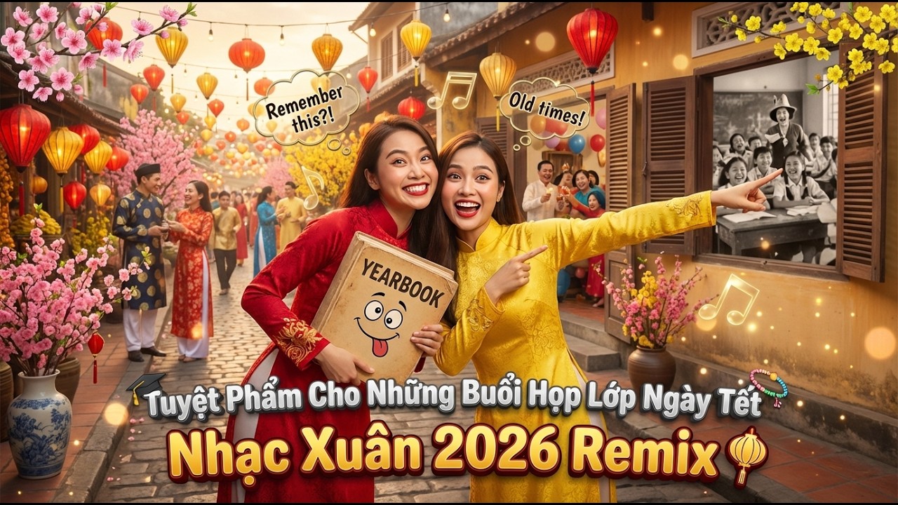 Nhạc Xuân 2026 Remix 🏮 Tuyệt Phẩm Cho Những Buổi Họp Lớp Ngày Tết