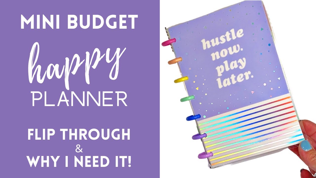 MINI BUDGET HAPPY PLANNER / FLIP THROUGH & WHY I NEED IT!