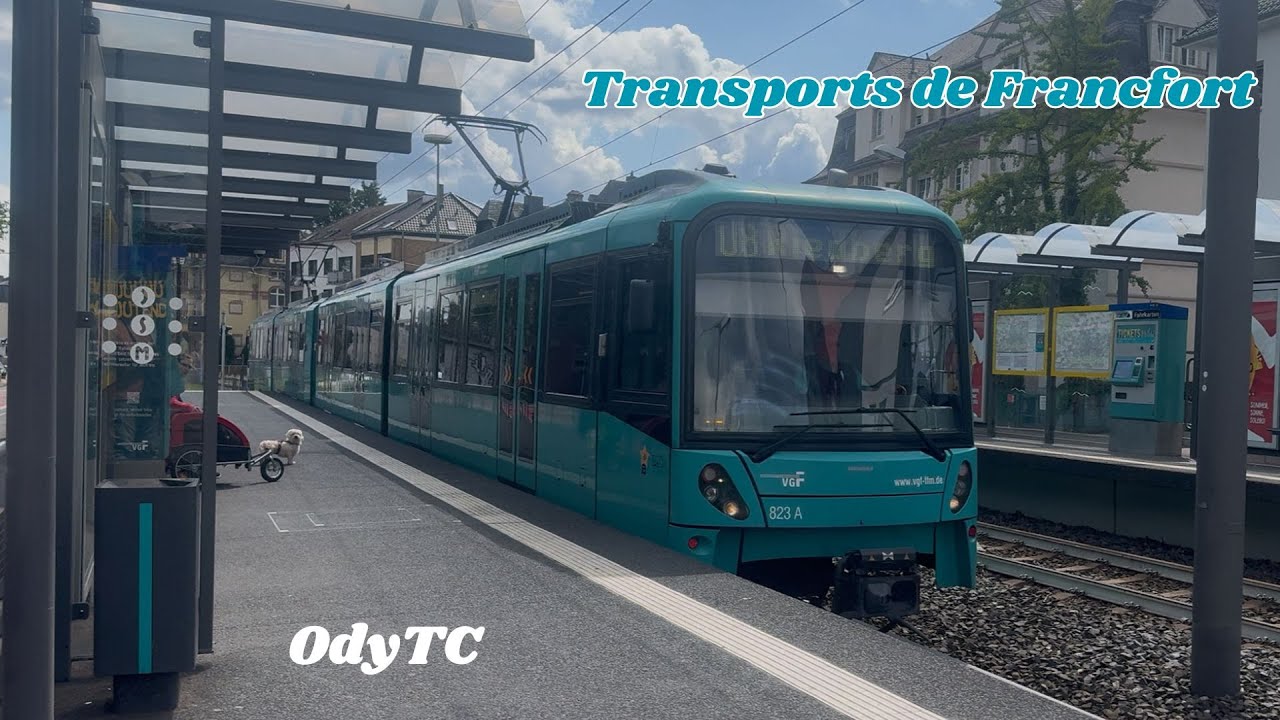 Transports de Francfort | Frankfurter U-Bahn, Straßenbahn und S-Bahn (VGF)