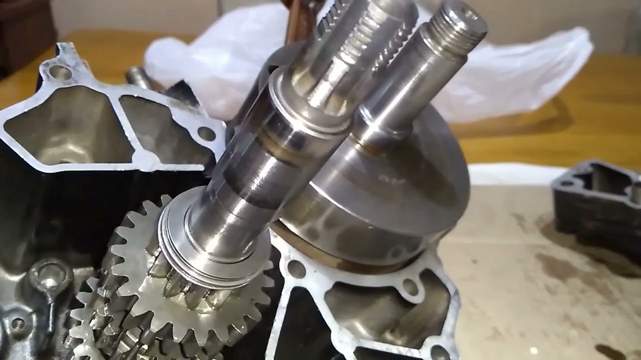 PROYECTO SUZUKI TS 185 ER - CAPITULO 3 - ARMAMOS LA CAJA DE CAMBIOS DE LA MOTO