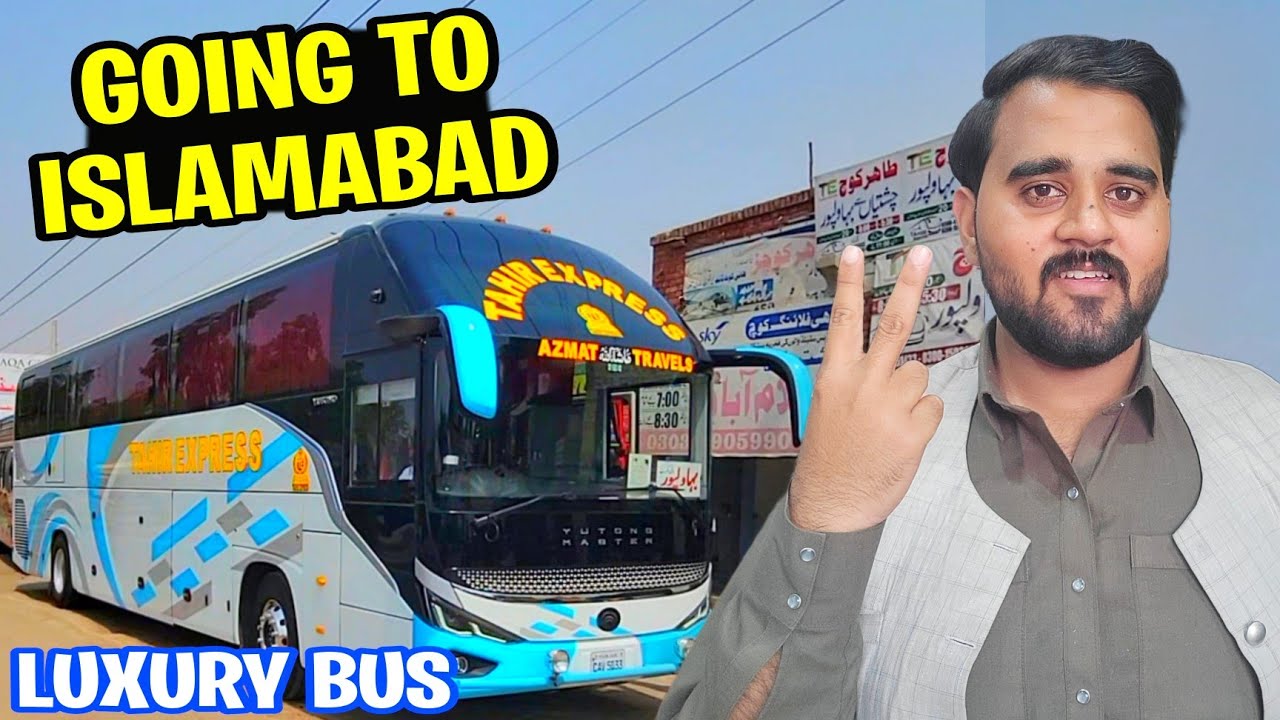 Going To Islamabad Via BahawalPur | Luxury Bus