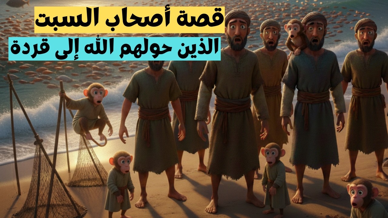 قصة أصحاب السبت،الذين حولهم الله إلى قردة | ashab asabt