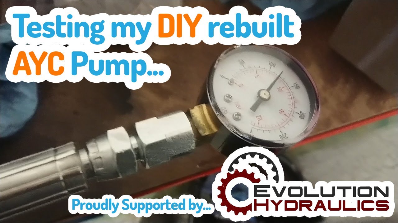Testing my DIY Rebuilt AYC Pump Evo X