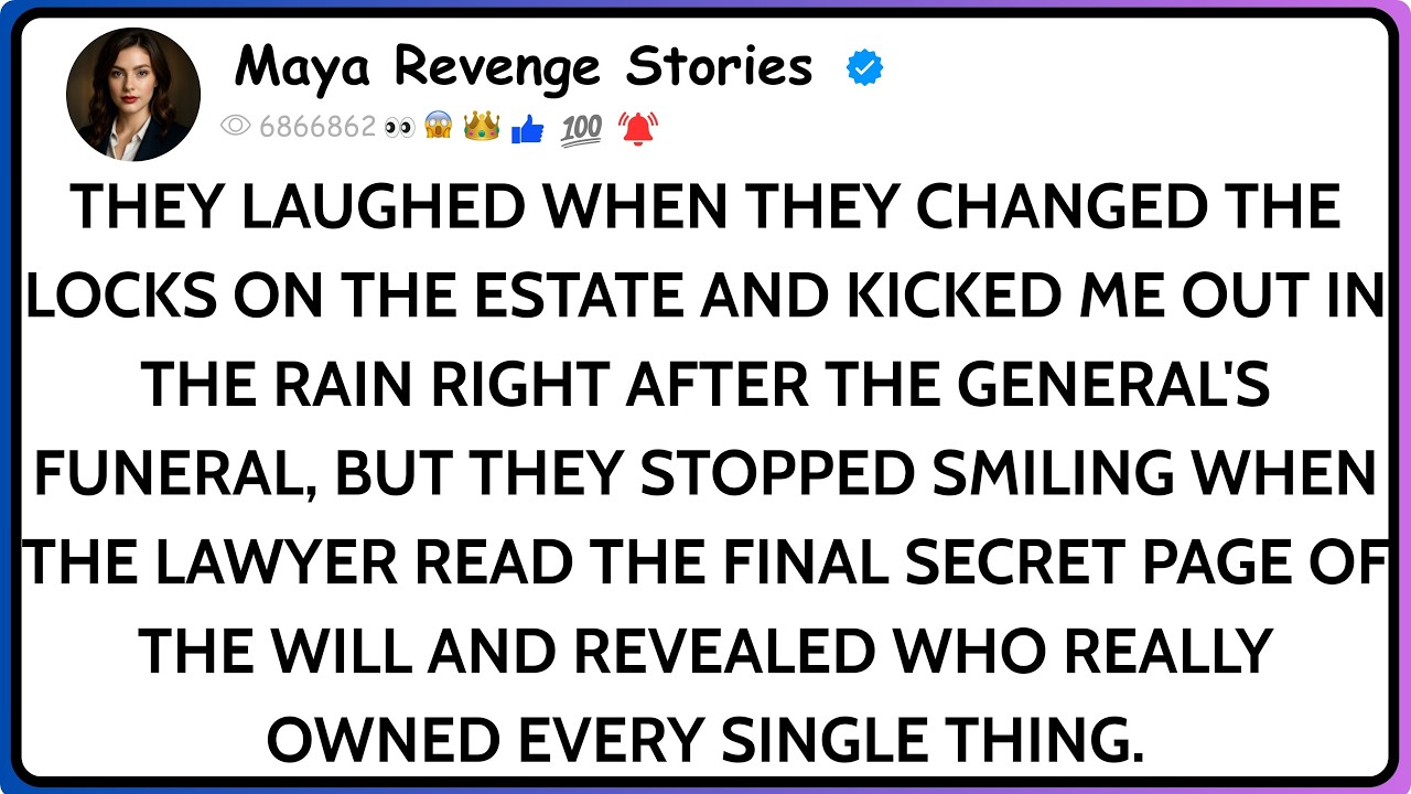 They Mocked the Orphan the General Raised… Until the Lawyer Read the Final Page
